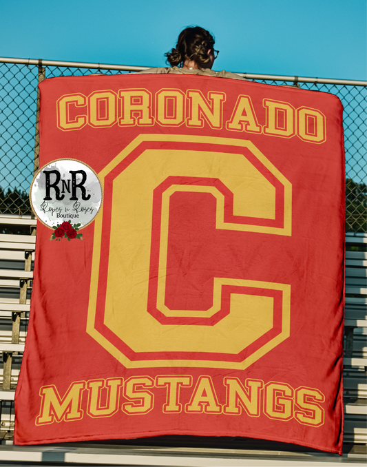 Coronado plush fleece blanket