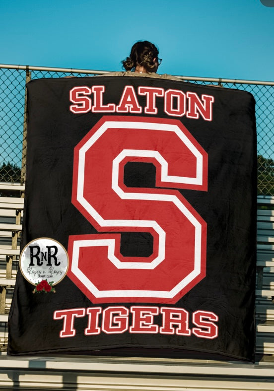 Slaton plush fleece blanket